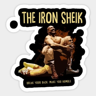 Iron Sheik Fight Sticker